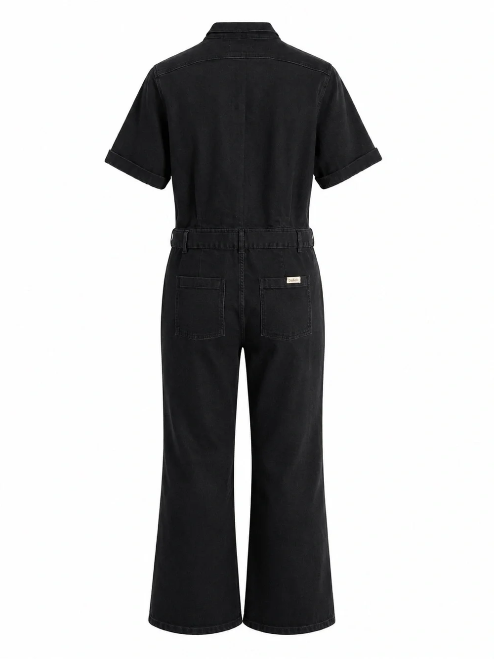 ba&sh TARIJA BLACKSTONE LADY DENIM BELTED UTILITY LUXURY JUMPSUIT 3 / US 10 /L - Picture 3 of 7